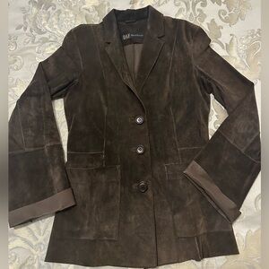 DAF David Fahrer Genuine Leather Jacket XS Rare